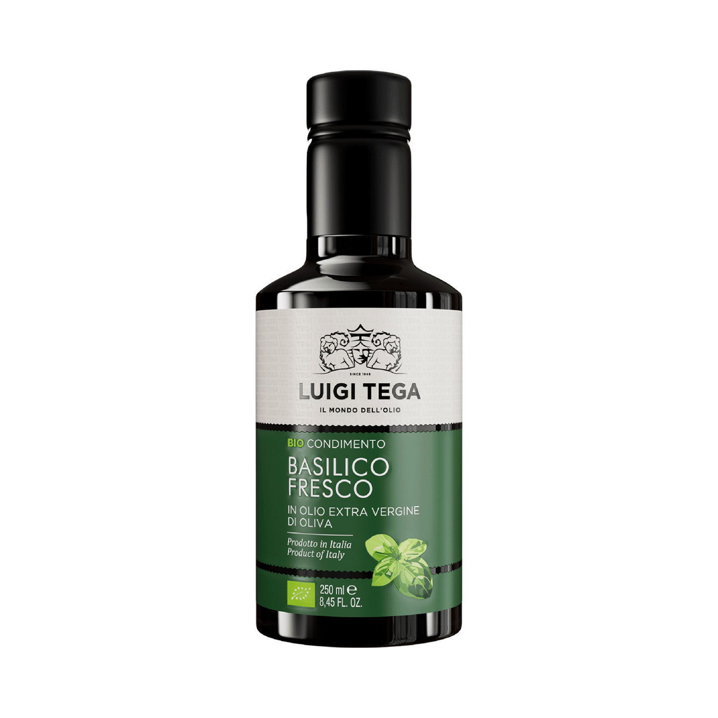 Olivenolje m/basilikum 0,25l