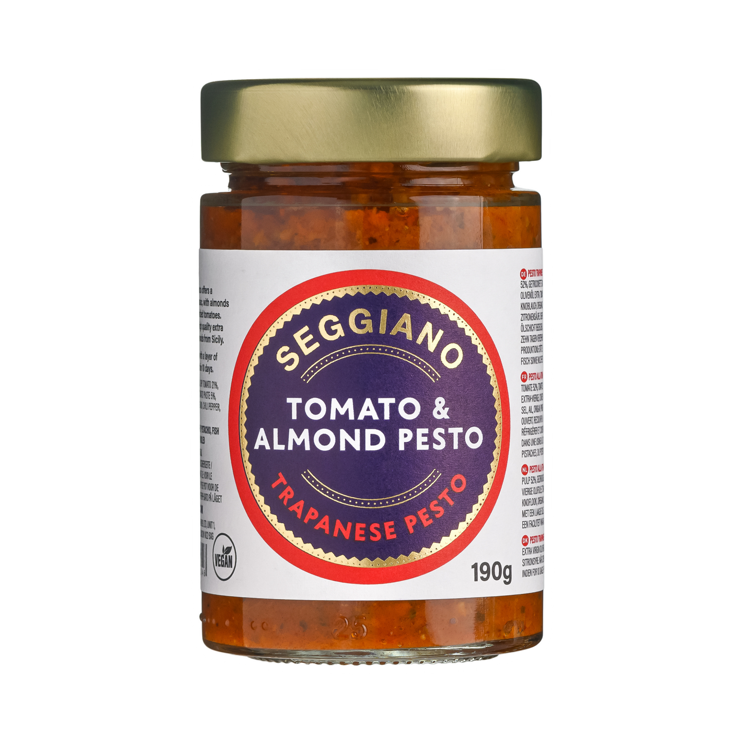 Tomat- og mandelpesto 190g