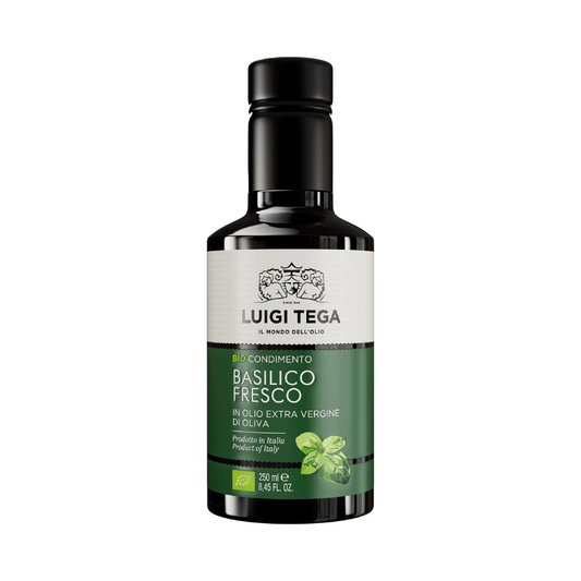 Olivenolje m/basilikum 0,25l