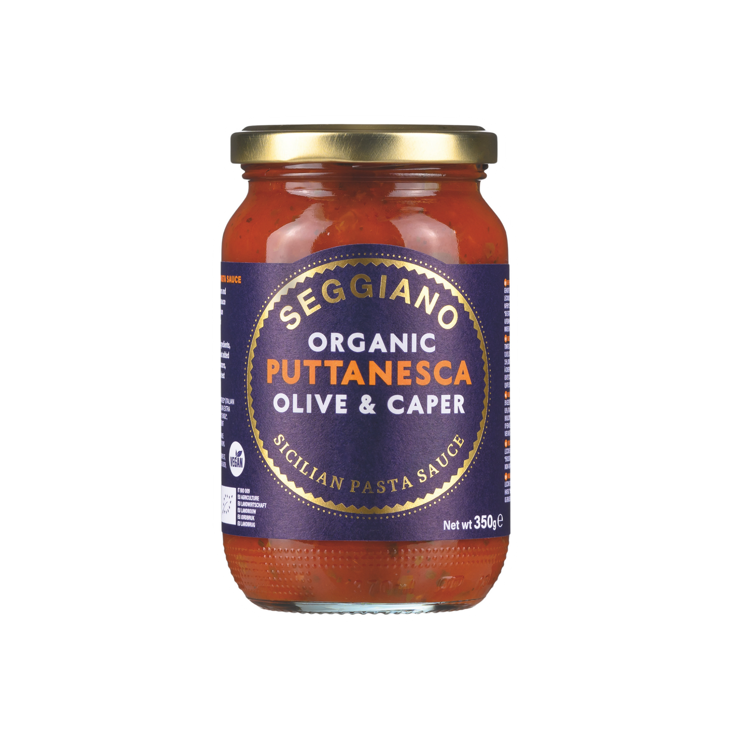 Tomatsaus m/ oliven og kapers 350g