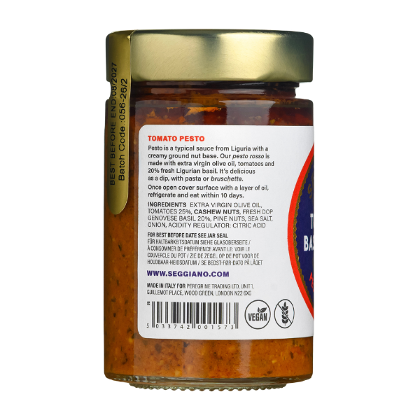 Pesto Tomat & Basilikum 190g